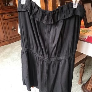H&M Black Shorts Romper